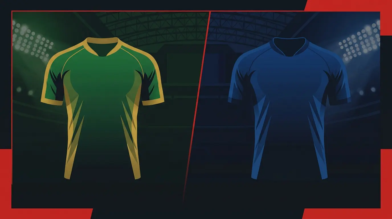 Stilisierte Vorschau-Grafik zu Brasilien gegen Japan im Sechzehntelfinale