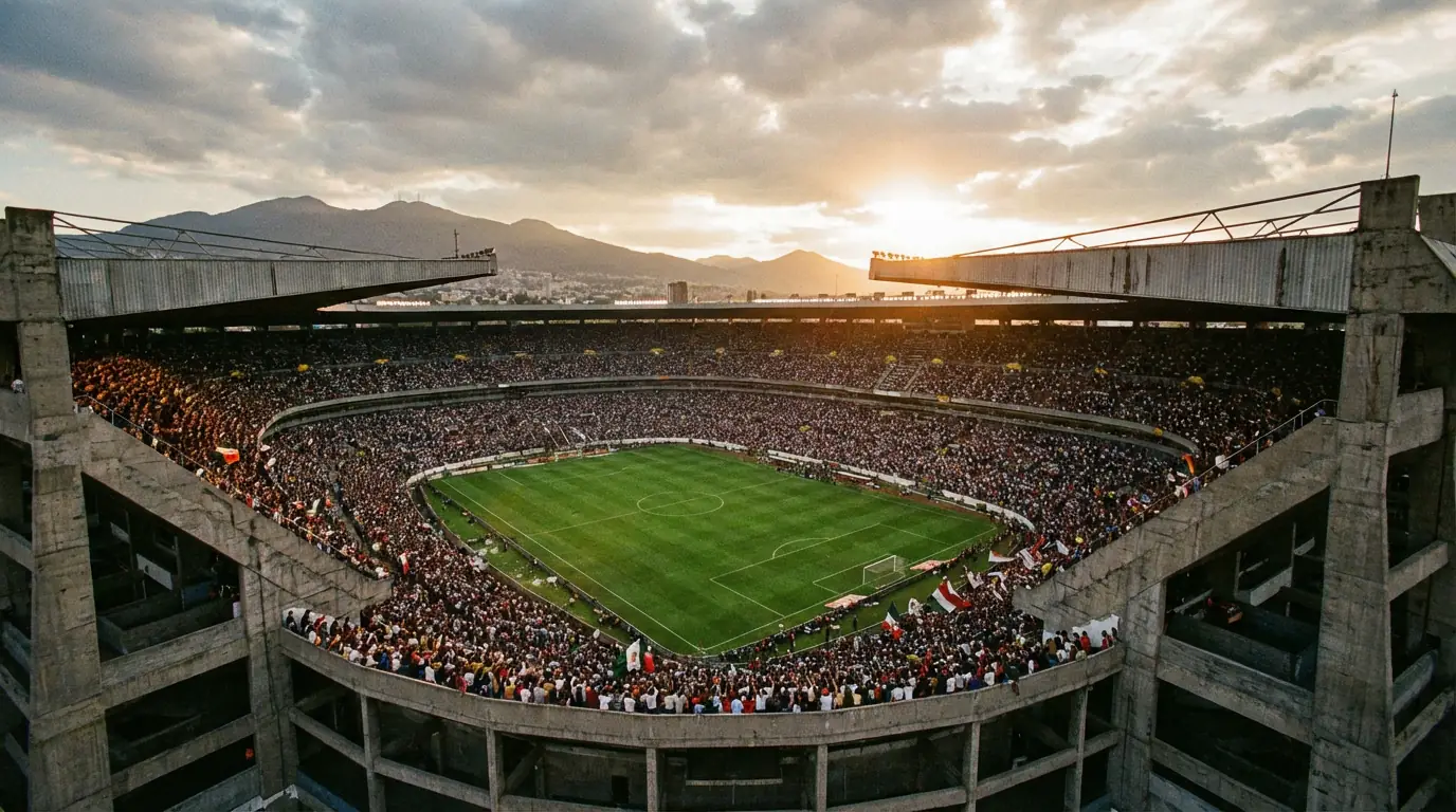 Estadio Azteca in Mexiko-Stadt als Spielort des WM-2026-Eröffnungsspiels