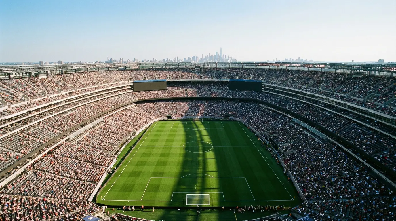 MetLife Stadium in East Rutherford als Spielort des WM-2026-Finales