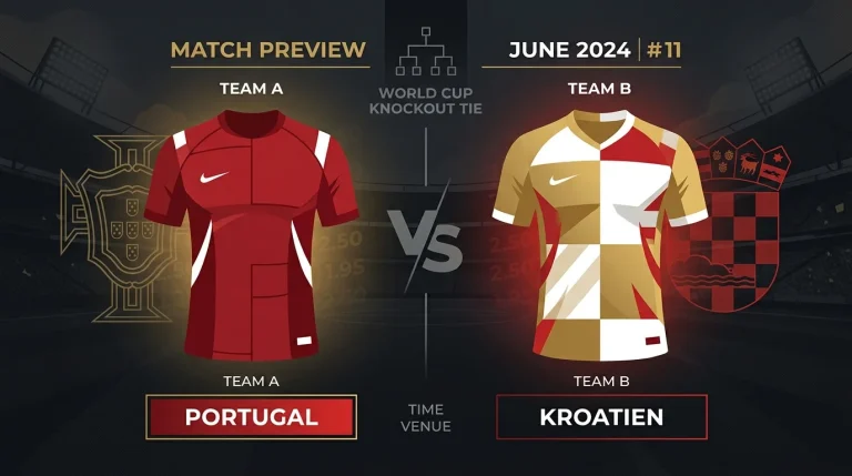 Portugal – Kroatien: Neuauflage des EM-Finals 2016